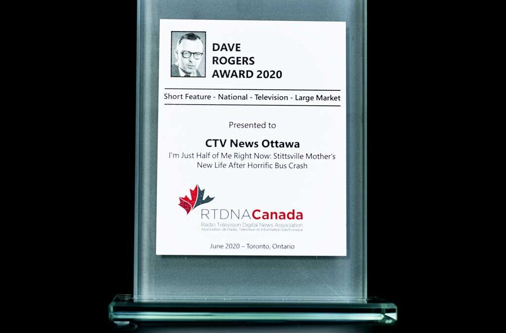 RTDNA Canada Dave Rogers 2020 National Award Winner